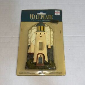 Vintage Figi Lighthouse Nautical Wallplate New Old Stock